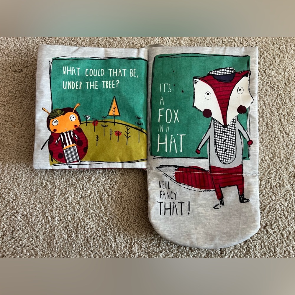 LOT Touch Feel Sensory Activity Cloth Books Manhattan Toy Lamaze Jellycat - Picture 4 of 7